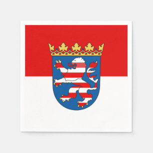 Flag of Hesse Paper Napkins