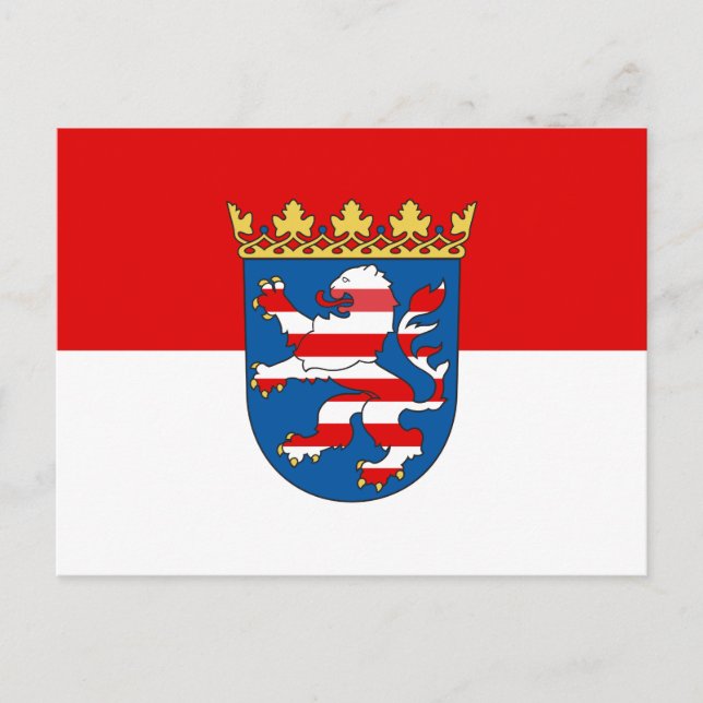 Flag of Hesse Postcard (Front)