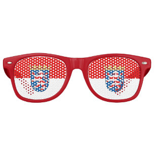 Flag of Hesse Retro Sunglasses