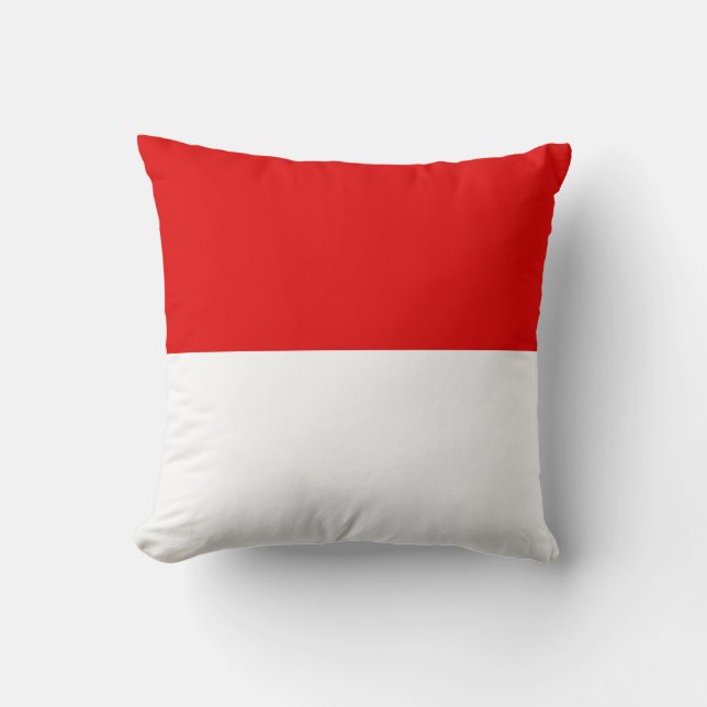 Flag of Hesse Throw Pillow (Front)