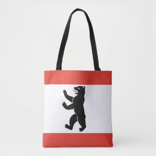 Flag of HesseFlag of Berlin Tote Bag