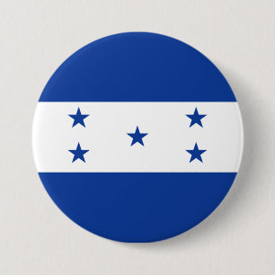 Flag of Honduras 7.5 Cm Round Badge