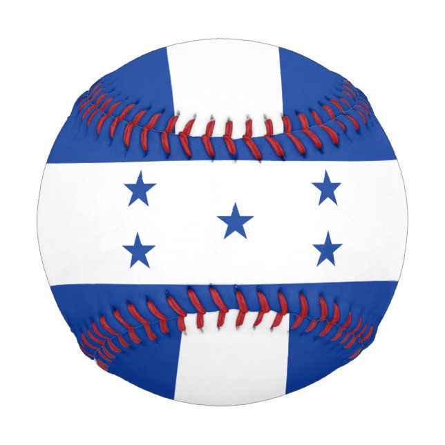 Flag of Honduras Baseball (Back)
