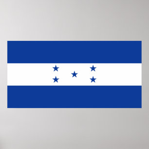 Flag of Honduras Poster
