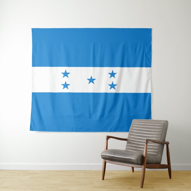 Flag of Honduras Tapestry (In Situ (Horizontal))