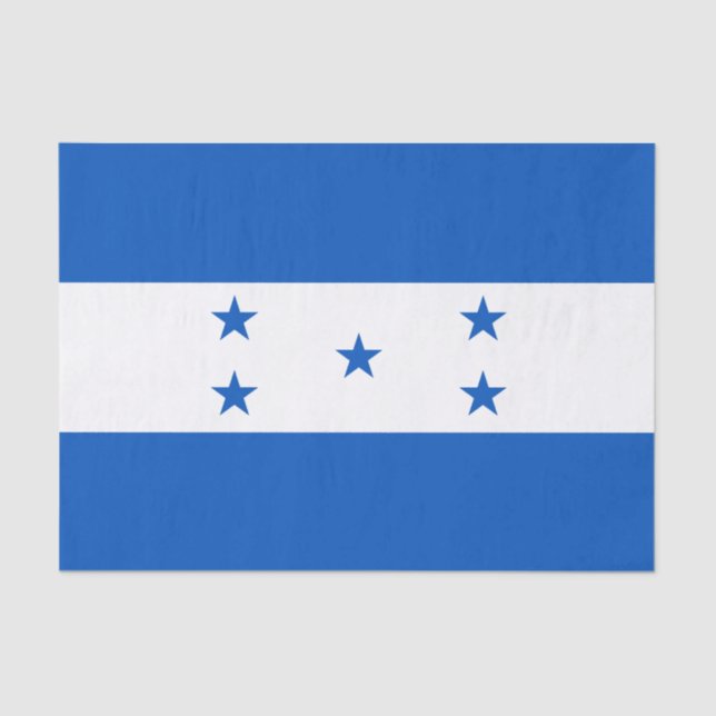 Flag of Honduras Tissue Paper (Front)