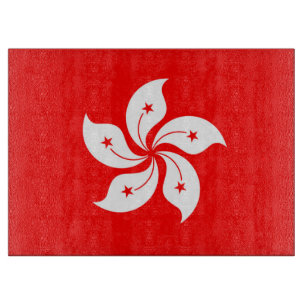 Flag of Hong Kong Cutting Board