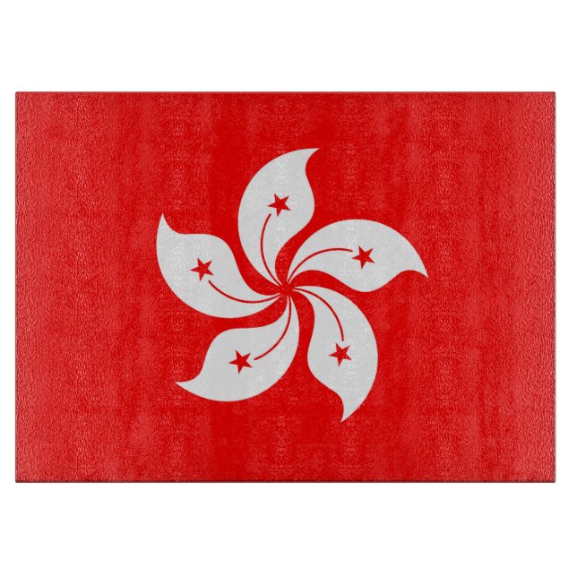 Flag of Hong Kong Cutting Board (Front)
