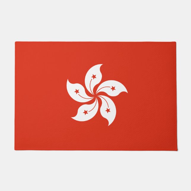 Flag of Hong Kong Doormat (Front)