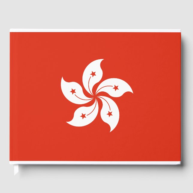 Flag of Hong Kong Guest Book (Front)
