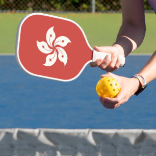 Flag of Hong Kong Pickleball Paddle