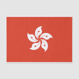 Flag of Hong Kong Tissue Paper