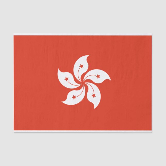 Flag of Hong Kong Tissue Paper (Front)