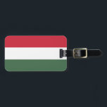 Flag of Hungary Luggage Tag<br><div class="desc">Flag of Hungary</div>