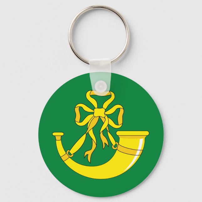 Flag of Huntingdonshire Keychain (Front)