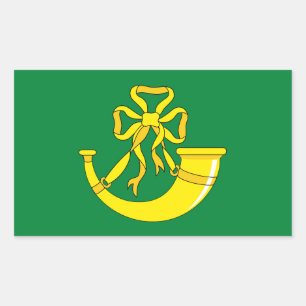 Flag of Huntingdonshire Rectangular Sticker