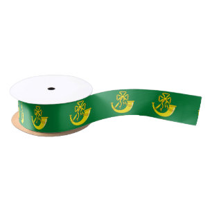 Flag of Huntingdonshire Satin Ribbon