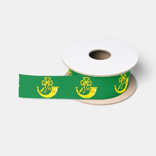 Flag of Huntingdonshire Satin Ribbon (Spool)