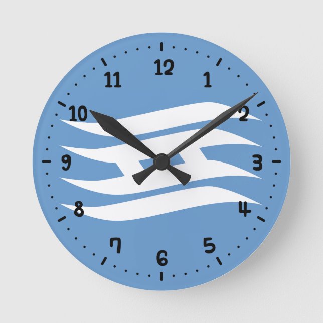 Flag of Hyogo Prefecture, Japan Clock (Front)