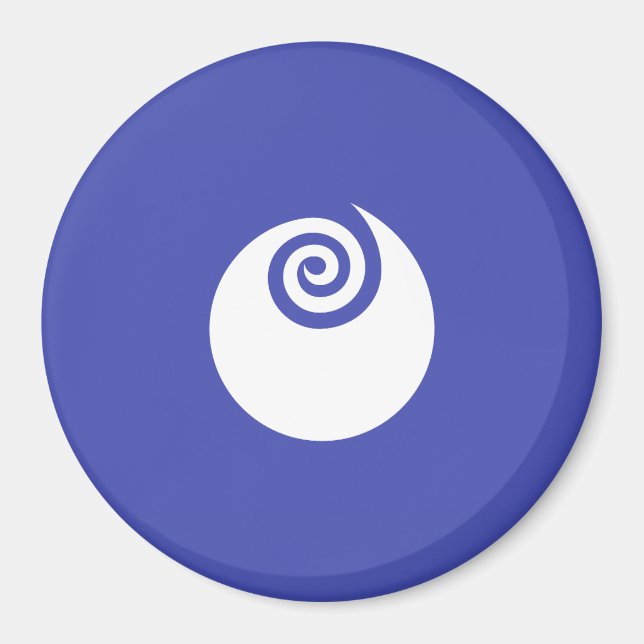 Flag of Ibaraki Prefecture, Japan Magnet (Front)