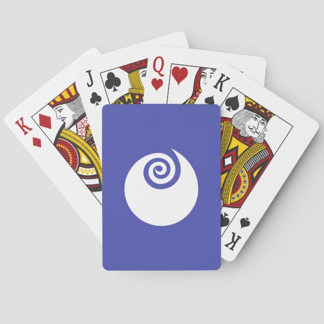 Flag of Ibaraki Prefecture, Japan Playing Cards (Back)
