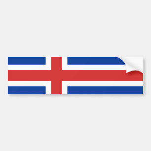 Flag of Iceland Bumper Sticker