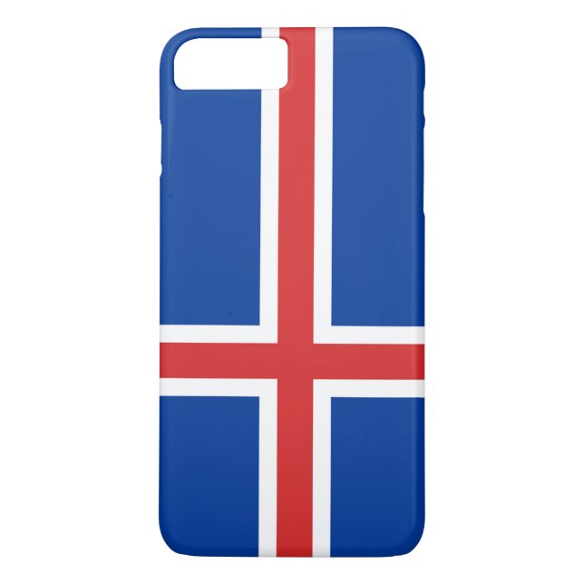 Flag of Iceland Case-Mate iPhone Case (Back)