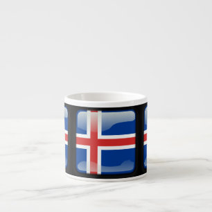 Flag of Iceland Espresso Cup