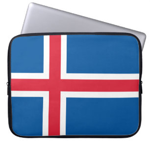 Flag of Iceland Laptop Sleeve