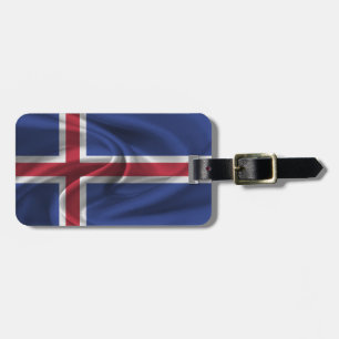 Flag Of Iceland Luggage Tag