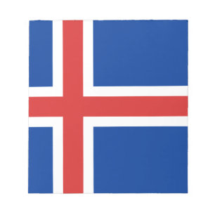 Flag of Iceland Notepad