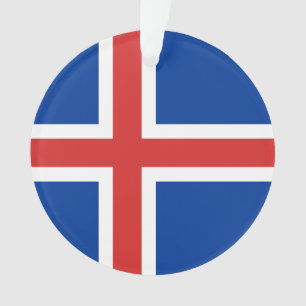Flag of Iceland Ornament
