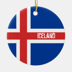 Flag of Iceland Ornament