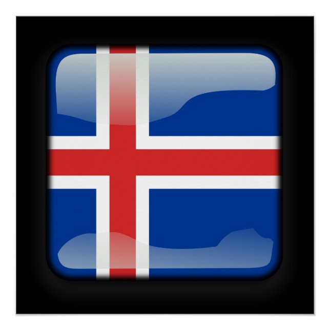 Flag of Iceland Poster (Front)