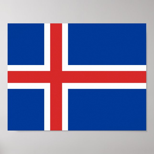 Flag of Iceland Poster (Front)