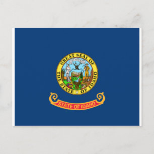 Flag of Idaho Postcard