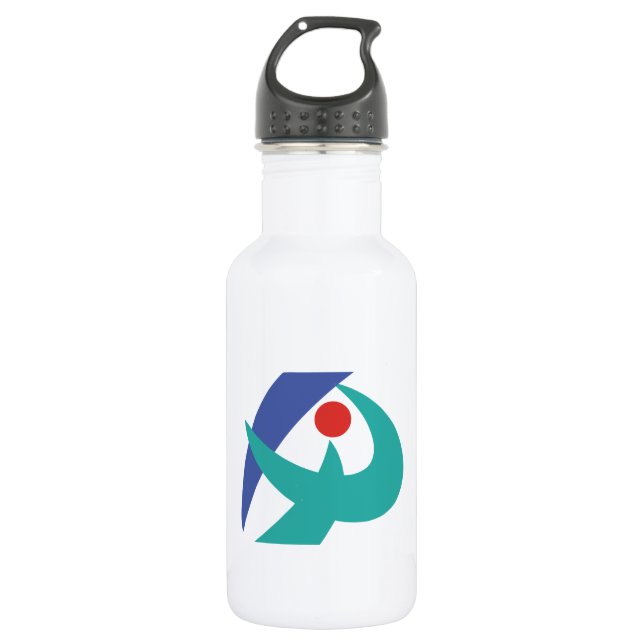 Flag of Iga, Mie, Japan 532 Ml Water Bottle (Front)