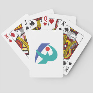 Flag of Iga, Mie, Japan Playing Cards