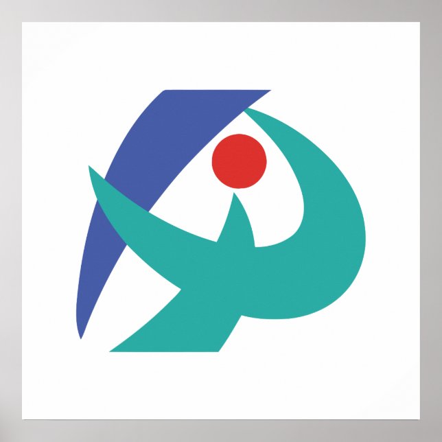 Flag of Iga, Mie, Japan Poster (Front)