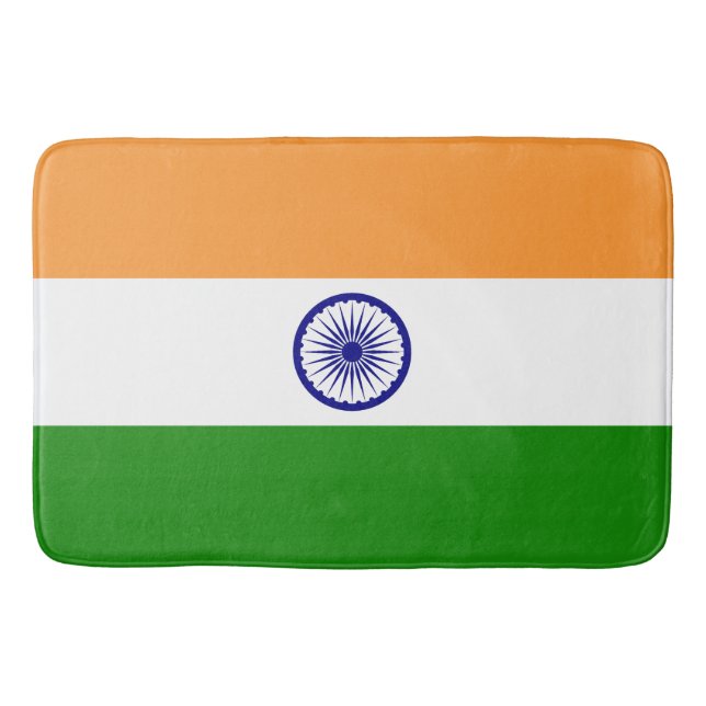 Flag of India Bath Mat (Front)