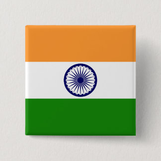 Flag of India Button