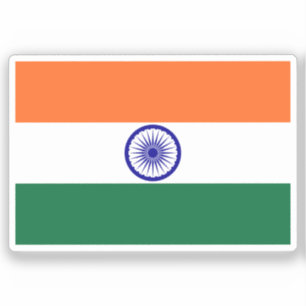 Flag of India custom-cut 