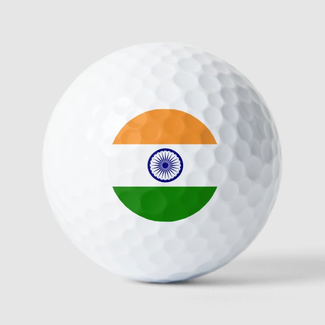 Flag of India Golf Balls (Front)