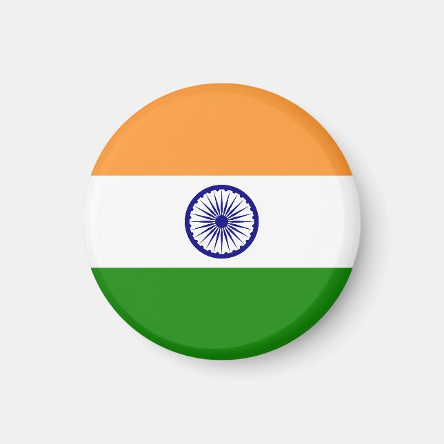 Flag of India Magnet (Front)
