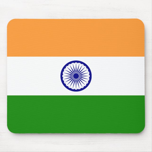 Flag of India Mouse Pad (Front)