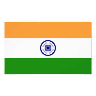 Flag of India Photo Print