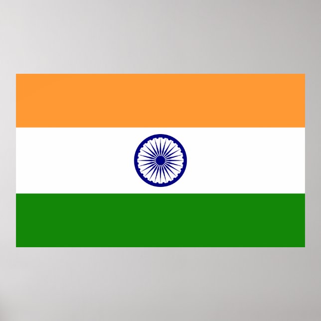 Flag of India Poster (Front)