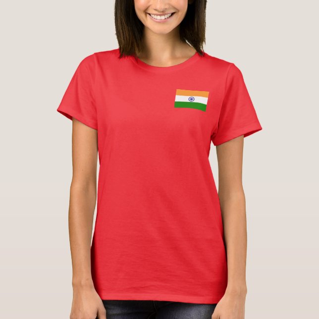 Flag of India T-Shirt (Front)