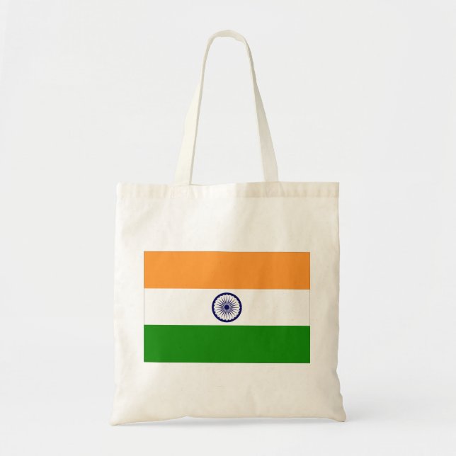 Flag of India Tote Bag (Front)