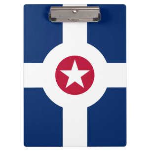 Flag of Indianapolis, Indiana Clipboard